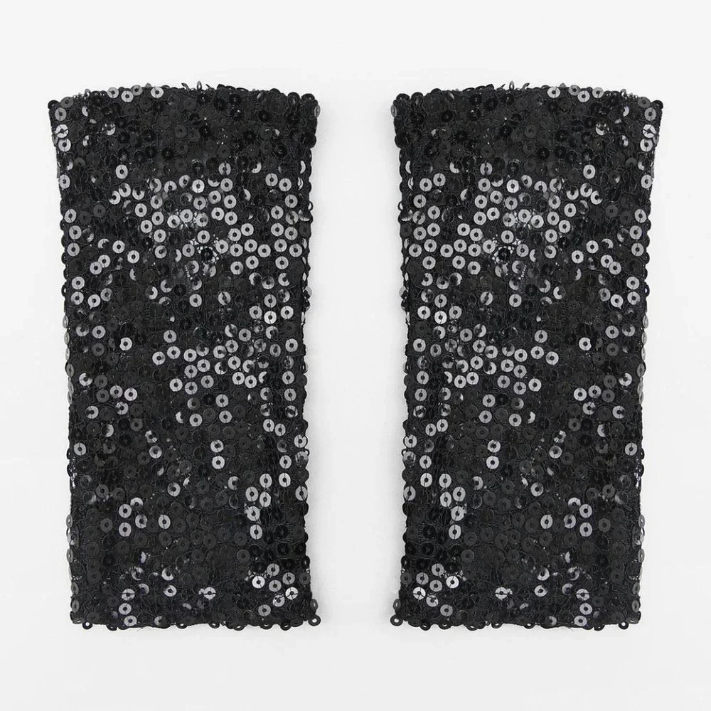 Zara sequin gloves